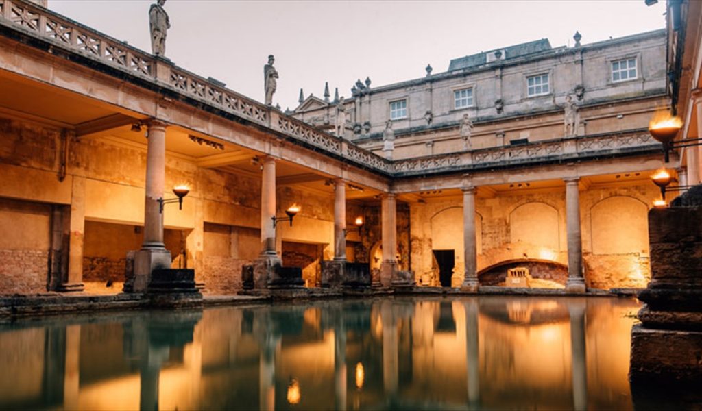 The Roman Baths. Photo: Visit Bath