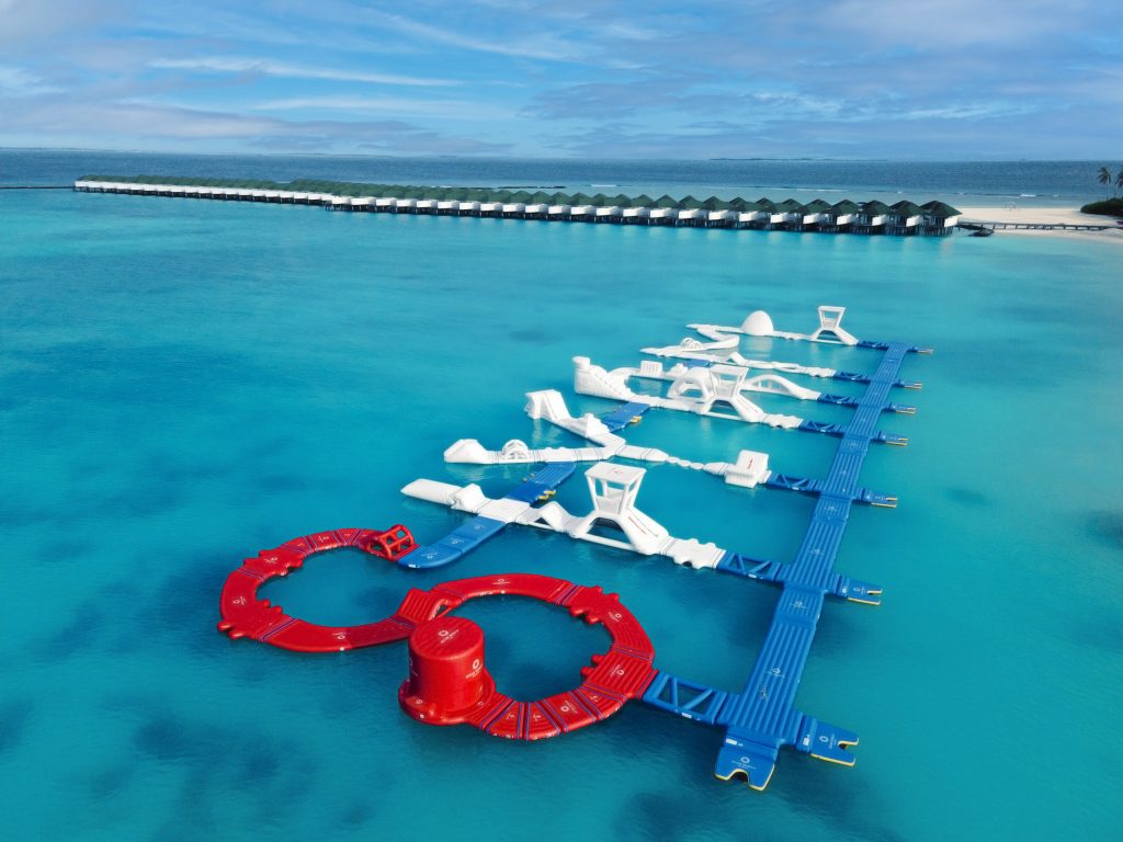 Floating Water Park at Siyam World. 
