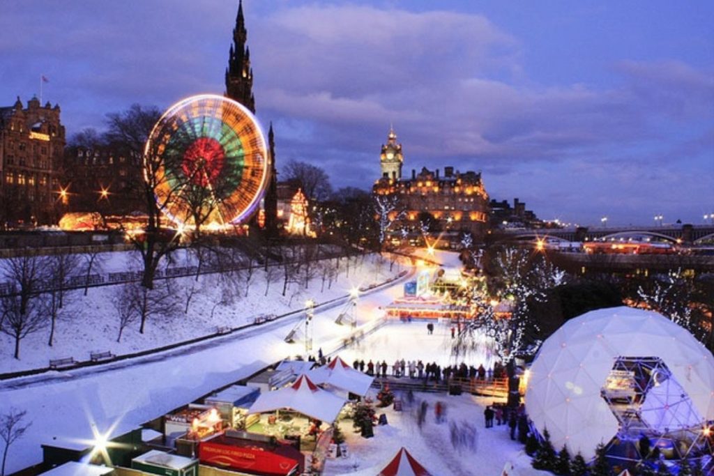 Christmas Market, Edinburgh