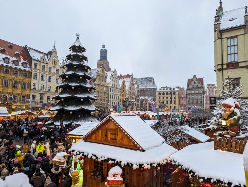 Wroclaw Christmas Market in Poland