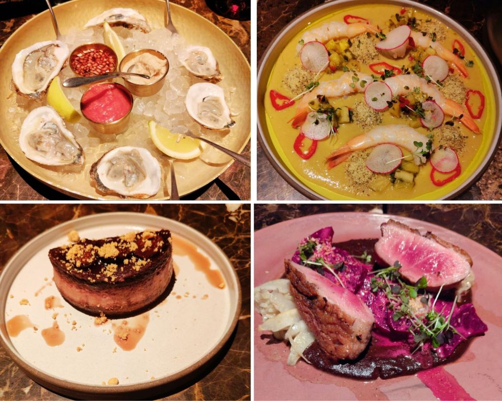 Dinner at The Manchester Hotel