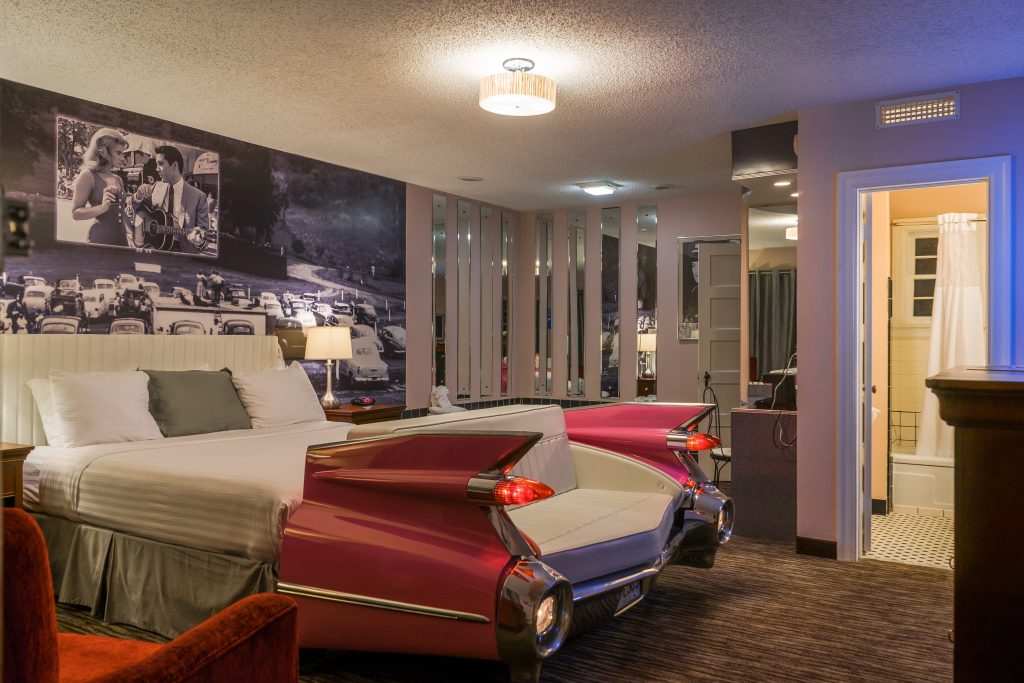 Elvis-themed suite at Best Western