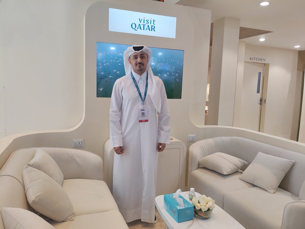 Jassim Mahmood, PR & Communications Director at Visit Qatar