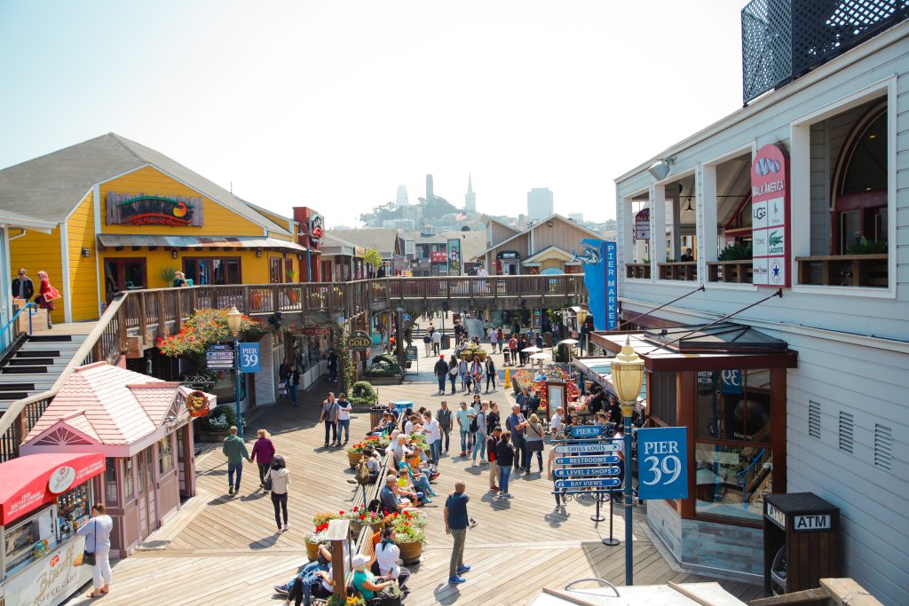 San Francisco's Pier 39 in Fisherman's Wharf