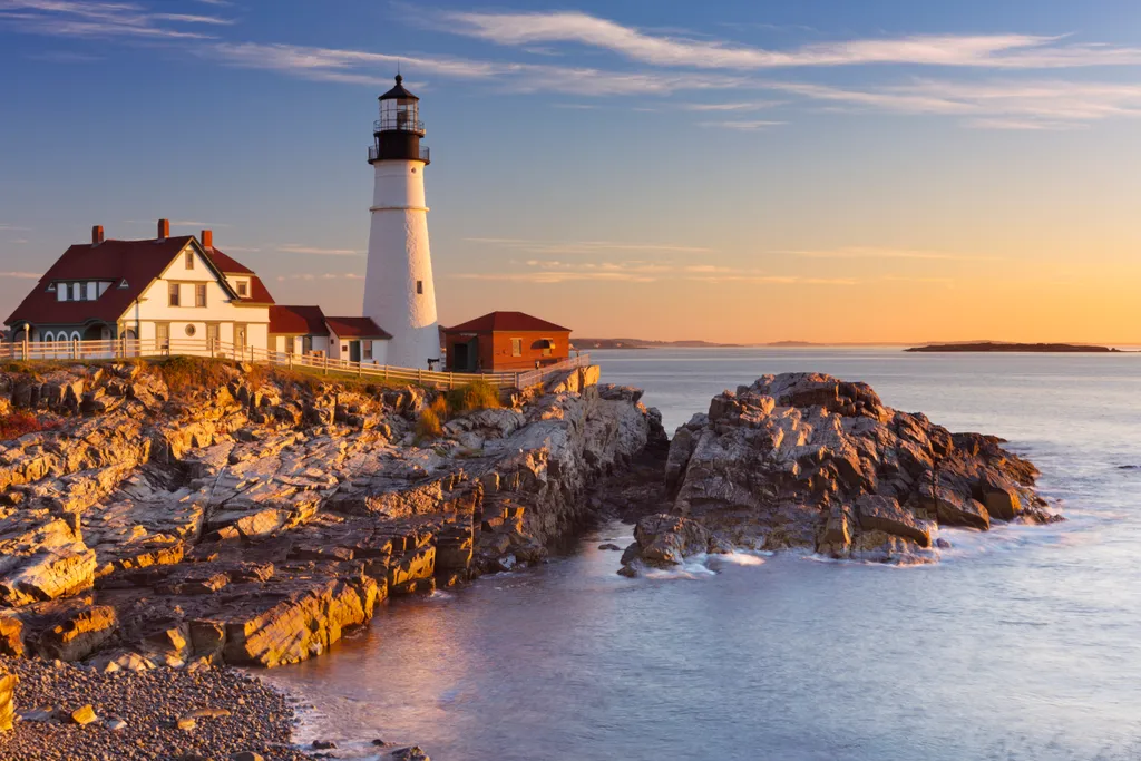 Lighthouse in Maine