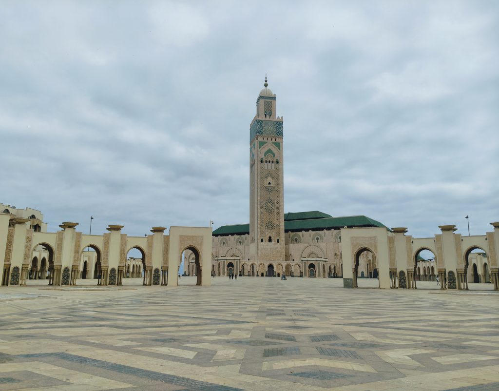 Hassan II Mosque, Casablanca. Photo: Ritika Basu for Travel and Food Network