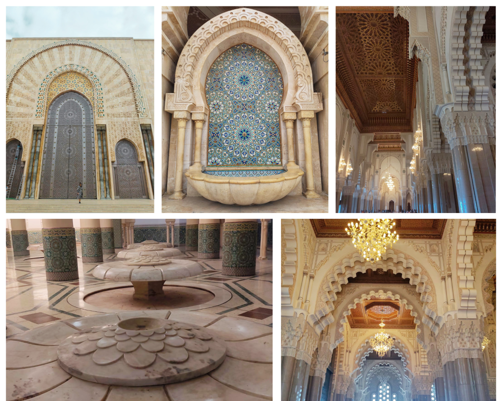 Hassan II Mosque, Casablanca. Photo: Ritika Basu for Travel and Food Network