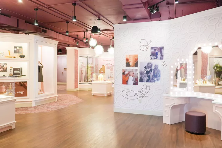 Interior of Behind the Seams at The Dolly Parton Experience in Dollywood.
Curtis Hilbun/Courtesy of Dollywood Parks & Resorts